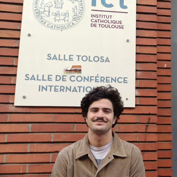 Rencontre avec Max Auriac, rugbyman et étudiant en psychologie à l’ICT