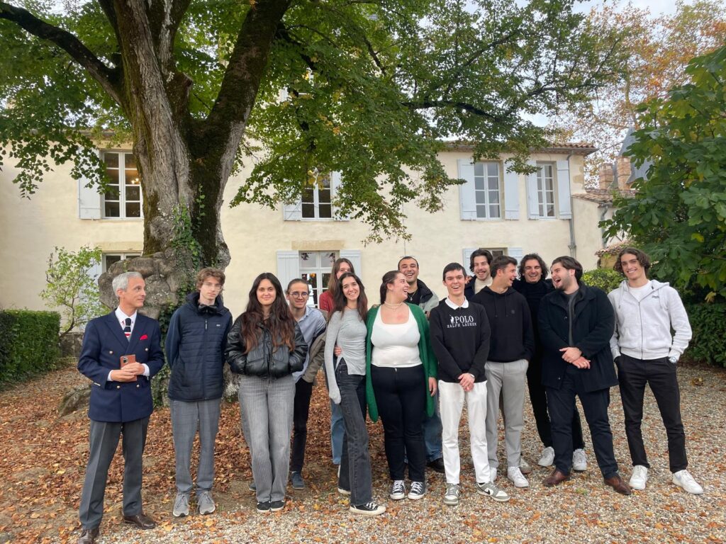 Journée d'études à Malagar pour les étudiants en 3e année de licence d'histoire à l'ICT